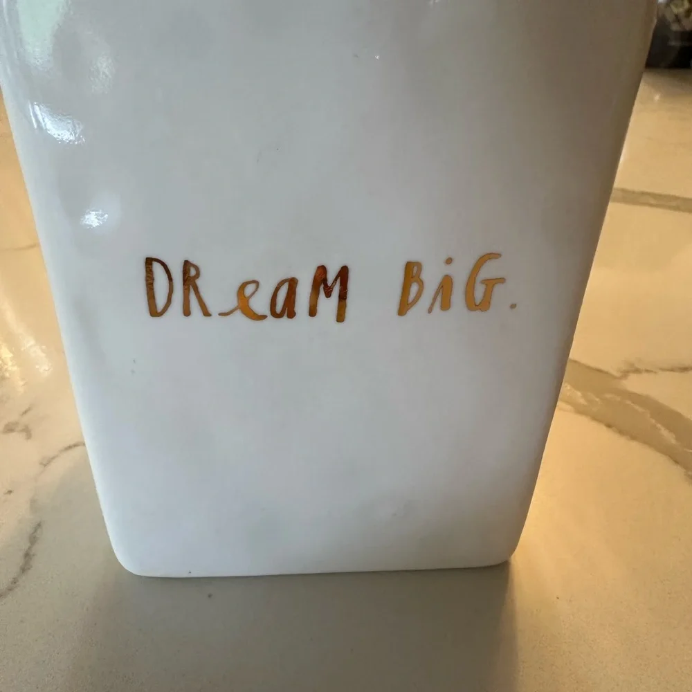 Rae Dunn Artisan Collection White Ceramic Piece